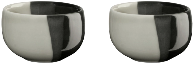 2er Set Joy Eierbecher, black currant smooth