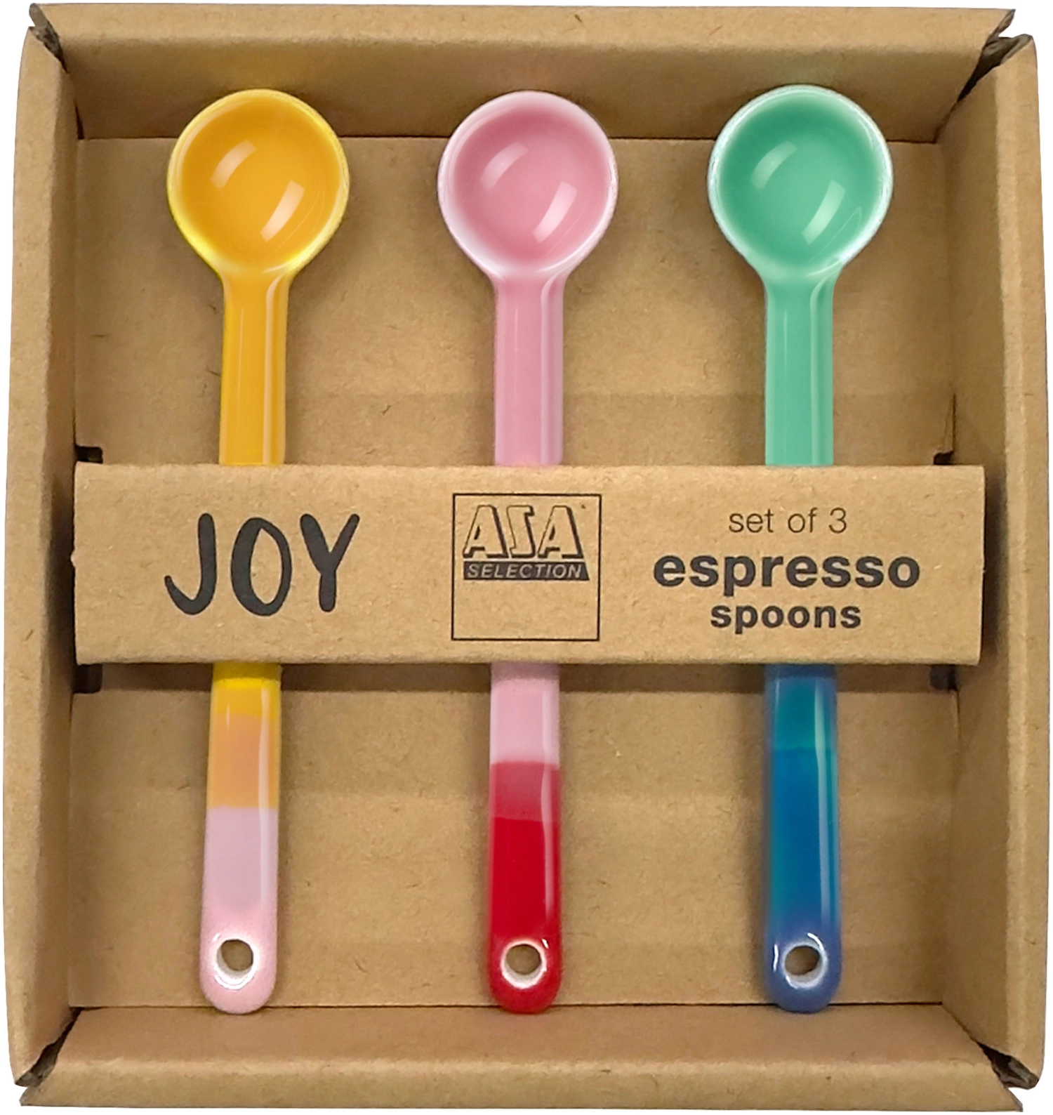 3er Set Joy Löffel, smoothie colors