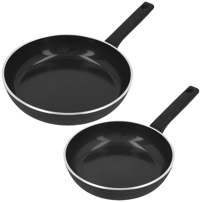 2er Set  Alu Comfort 3 Ceraforce Bratpfanne