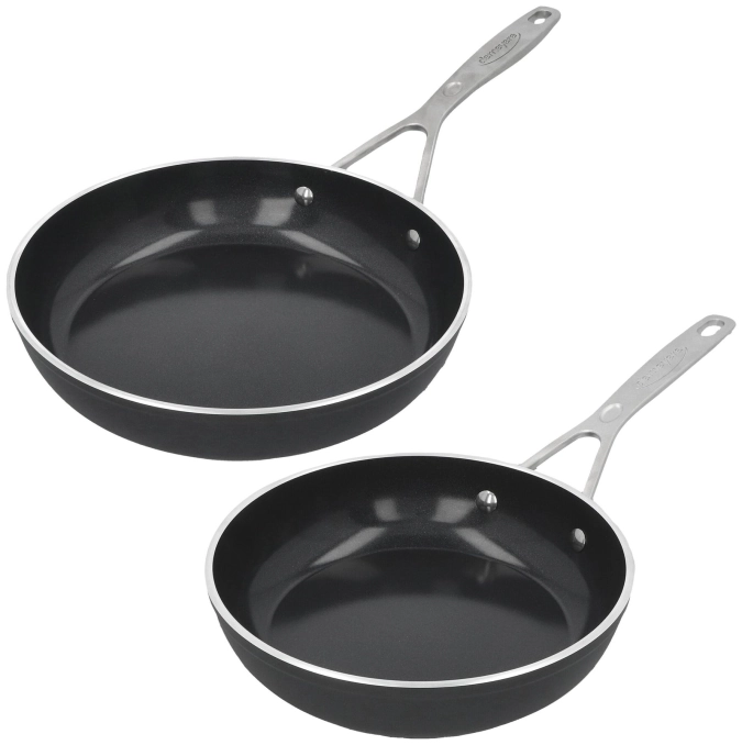2er Set  Alu Industry 3 Ceraforce Bratpfanne