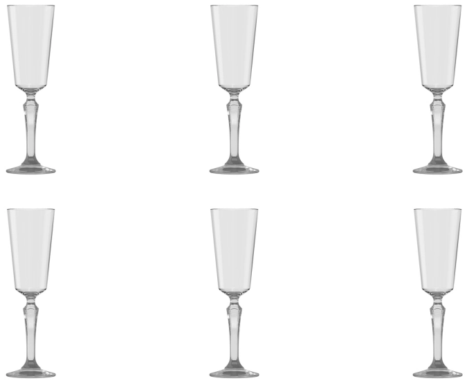 6er Set SPKSY Champagne