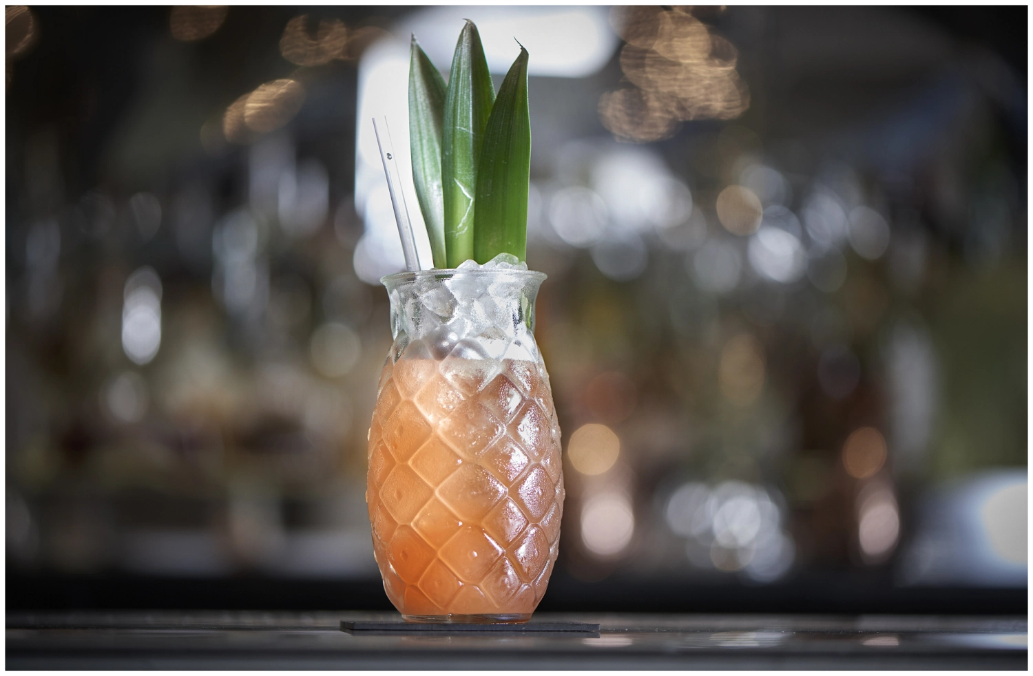 6er Set Tiki Pineapple Cocktail Becher