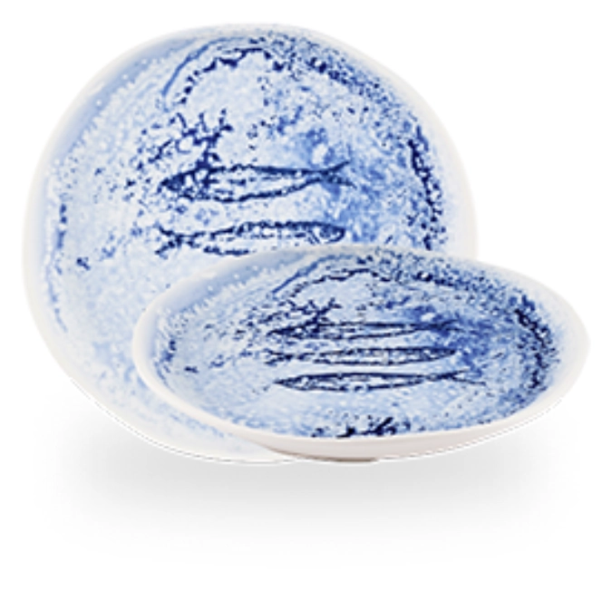 Fresco Blue Organic Teller