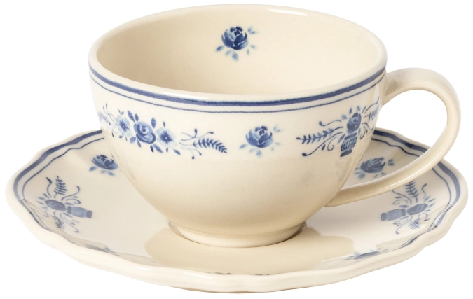 Vila tasse à thé et soucoupe