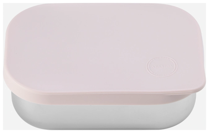 Lunch Box 900ml Soft Rose