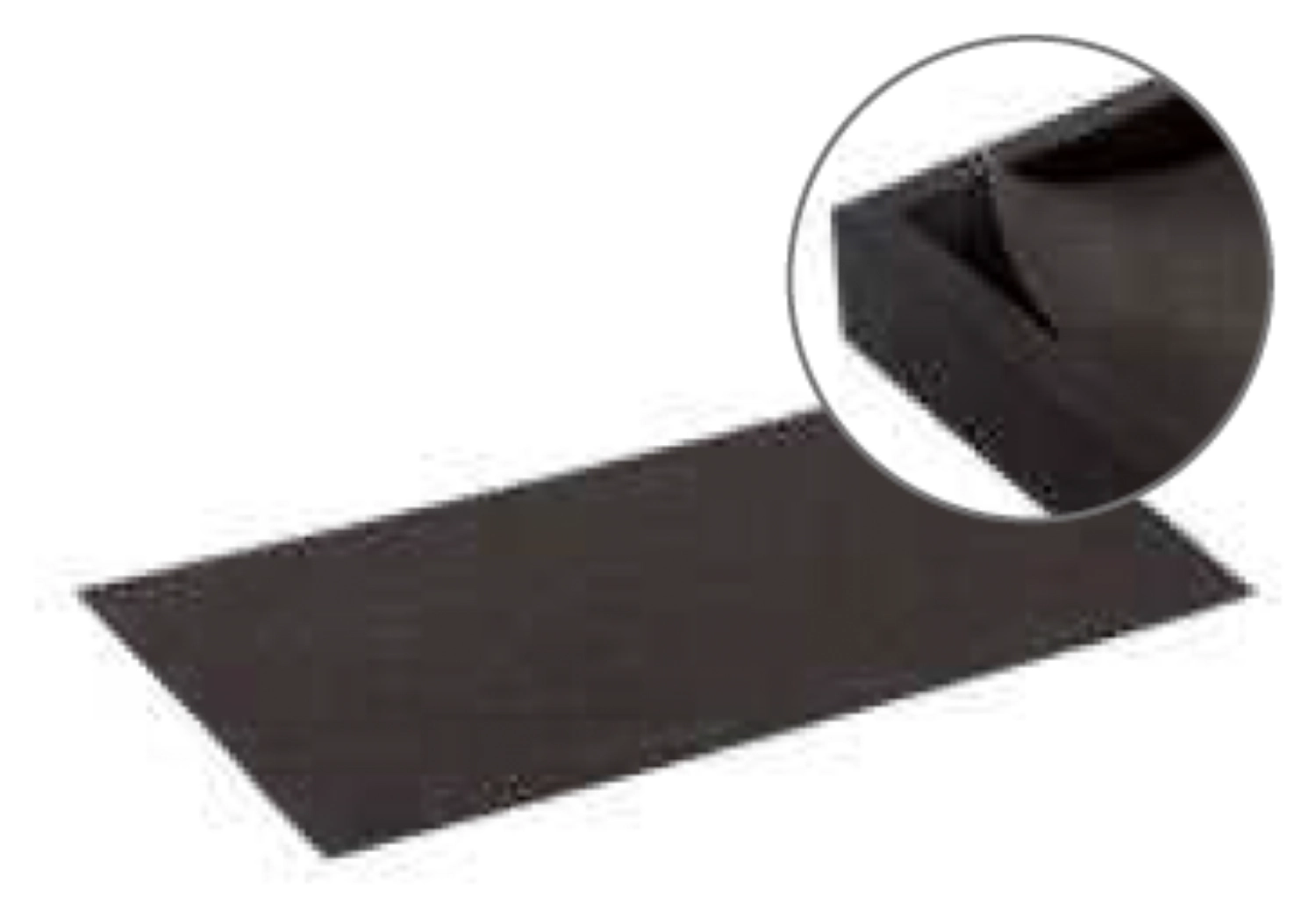 Kunstleder-Tischset für Tablett