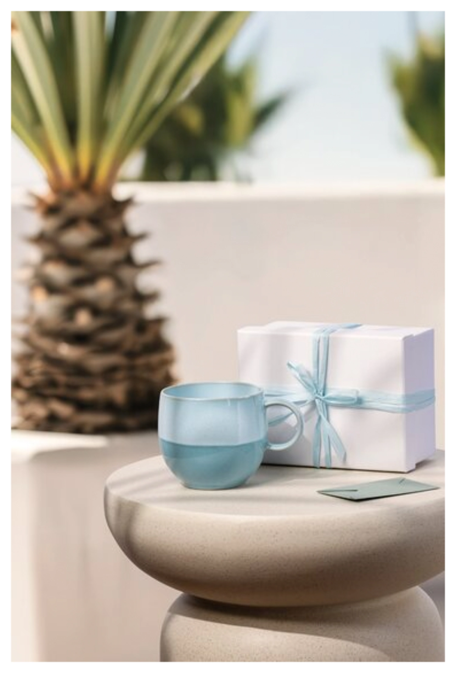 Perlemor Aqua Mug avec anse