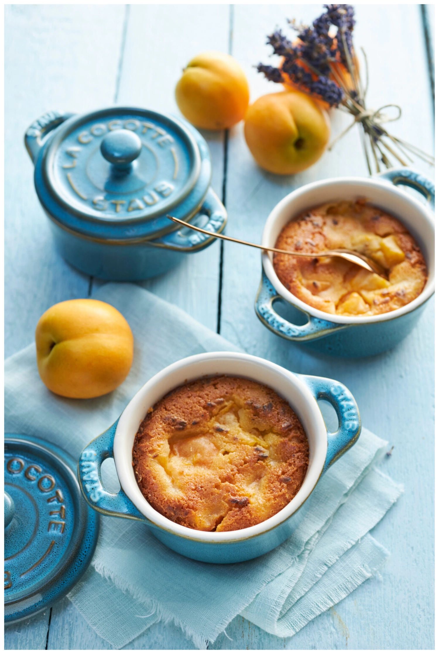 4er Set Keramik Cocotte