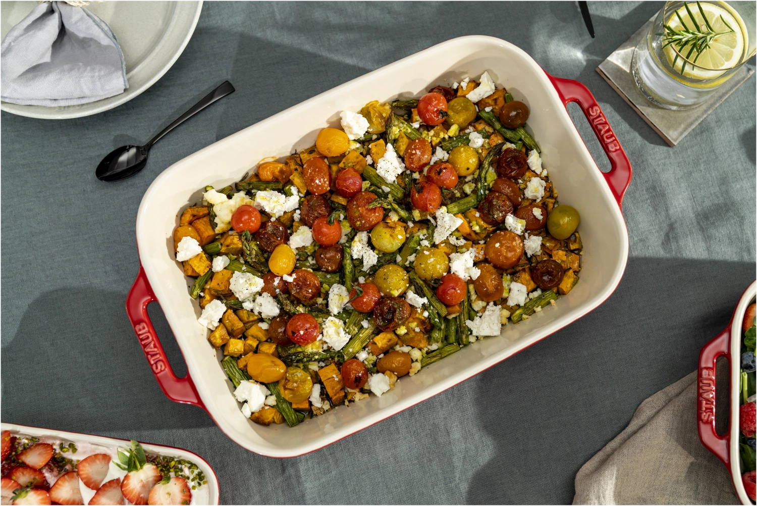 3er Set Keramik Auflaufformen