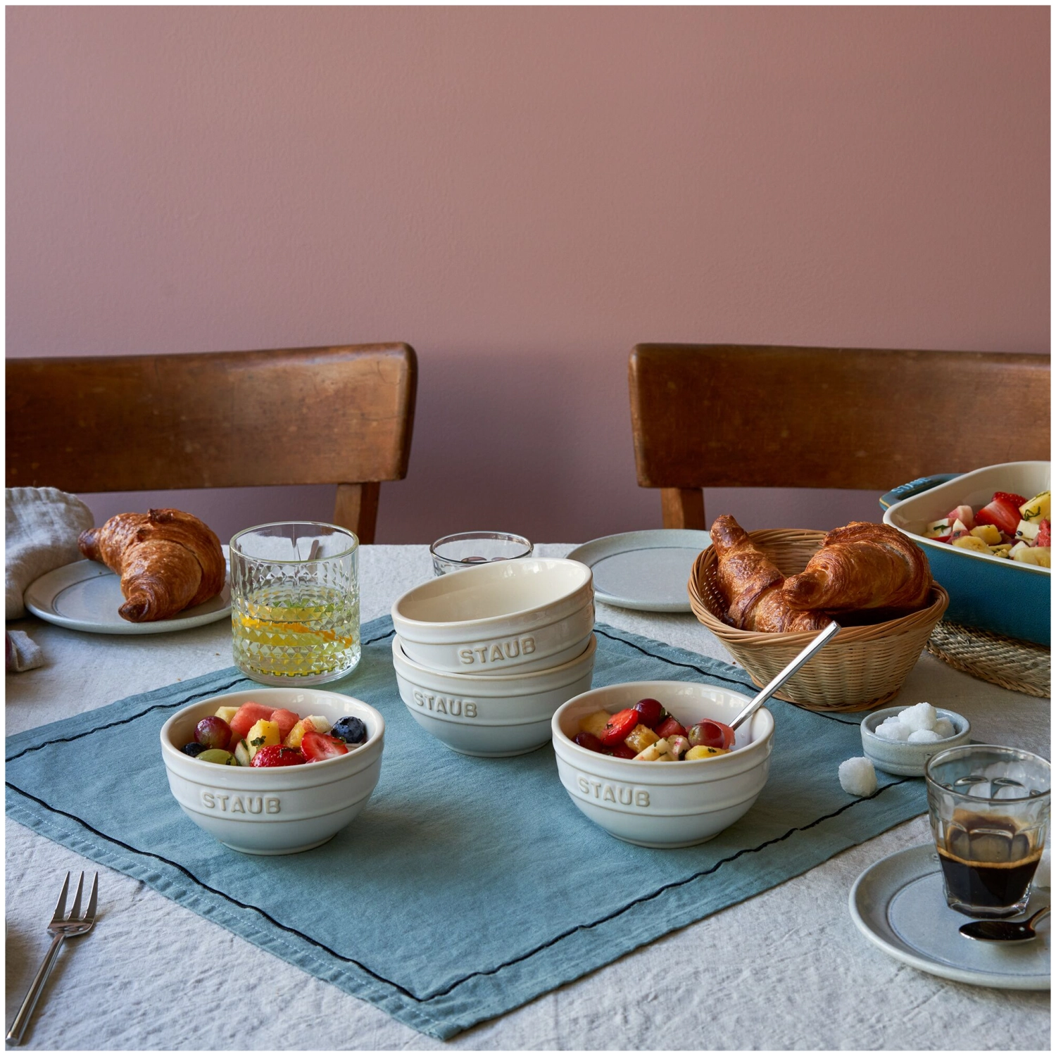 Set de 4 bols en céramique