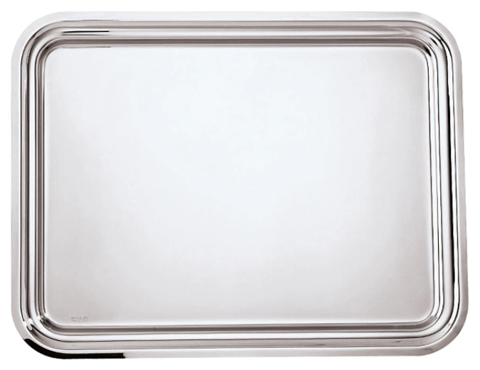 Elite Tablett versilbert