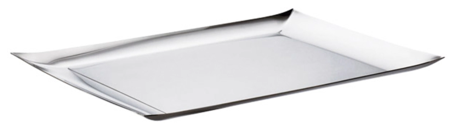 Linea Q Tablett versilbert