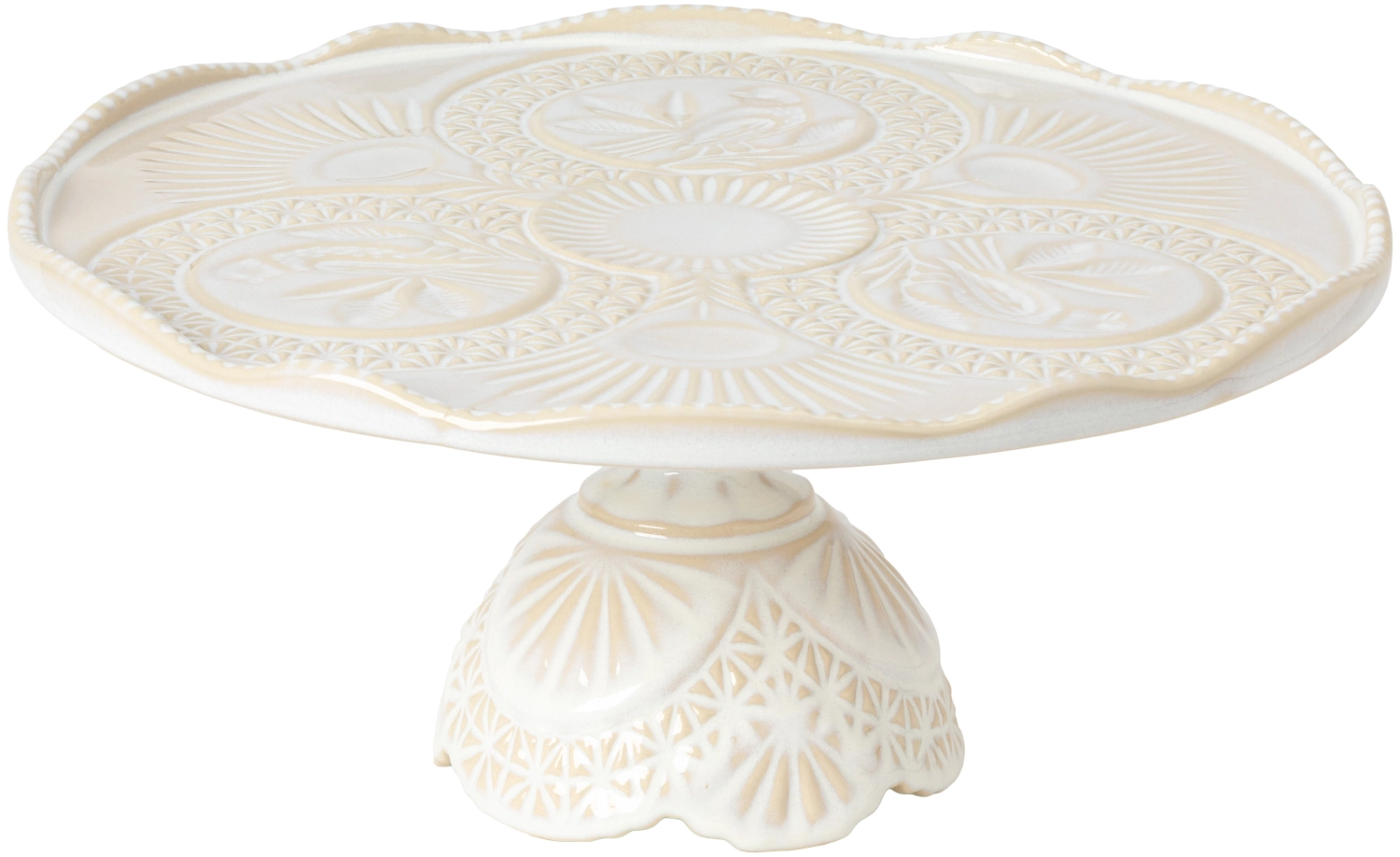 Cristal Assiette sur pied