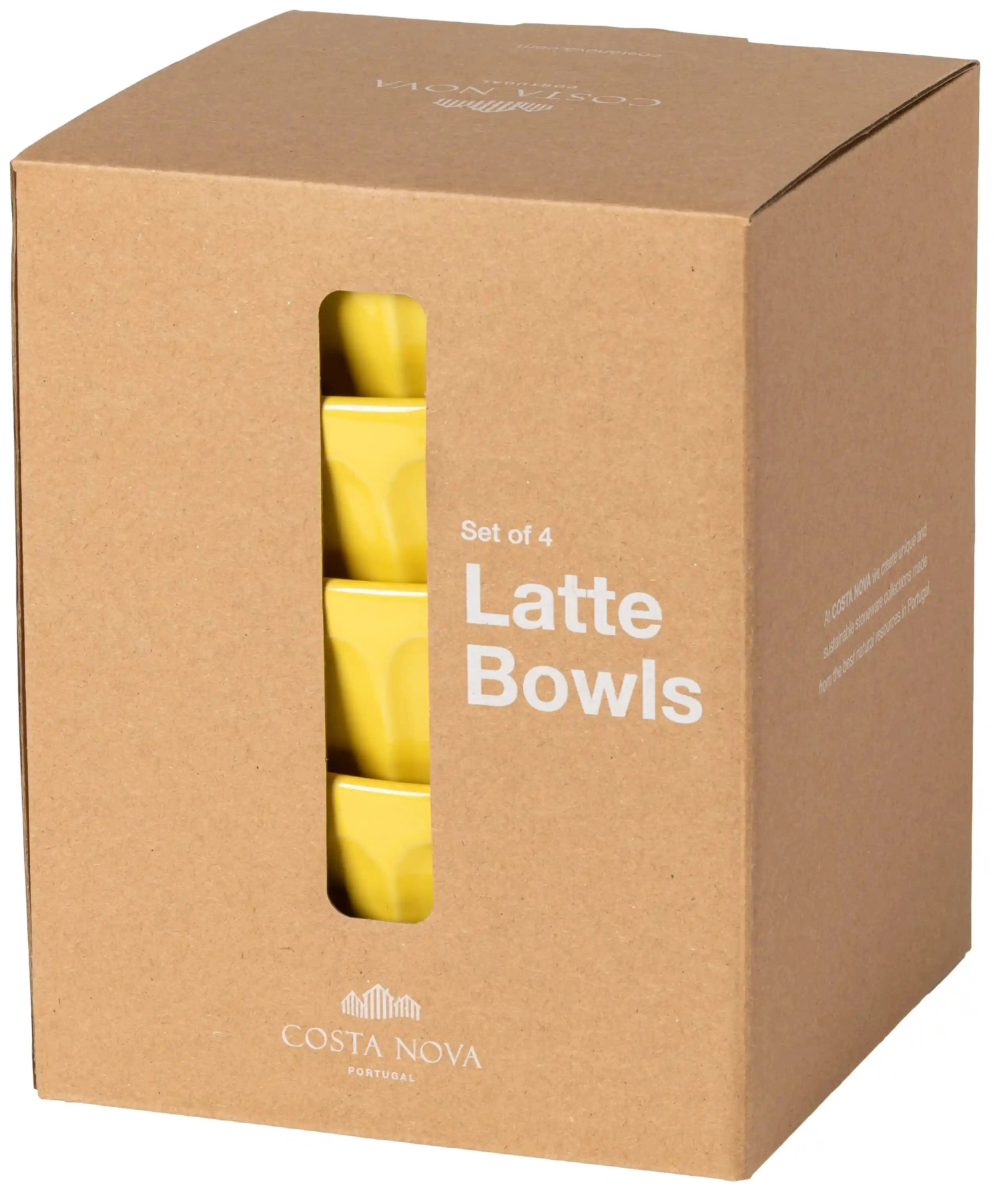Latte Assiette à bol (lot de 4)