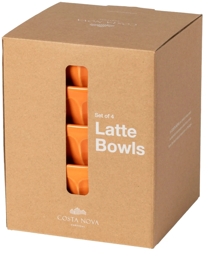 Latte Assiette à bol (lot de 4)