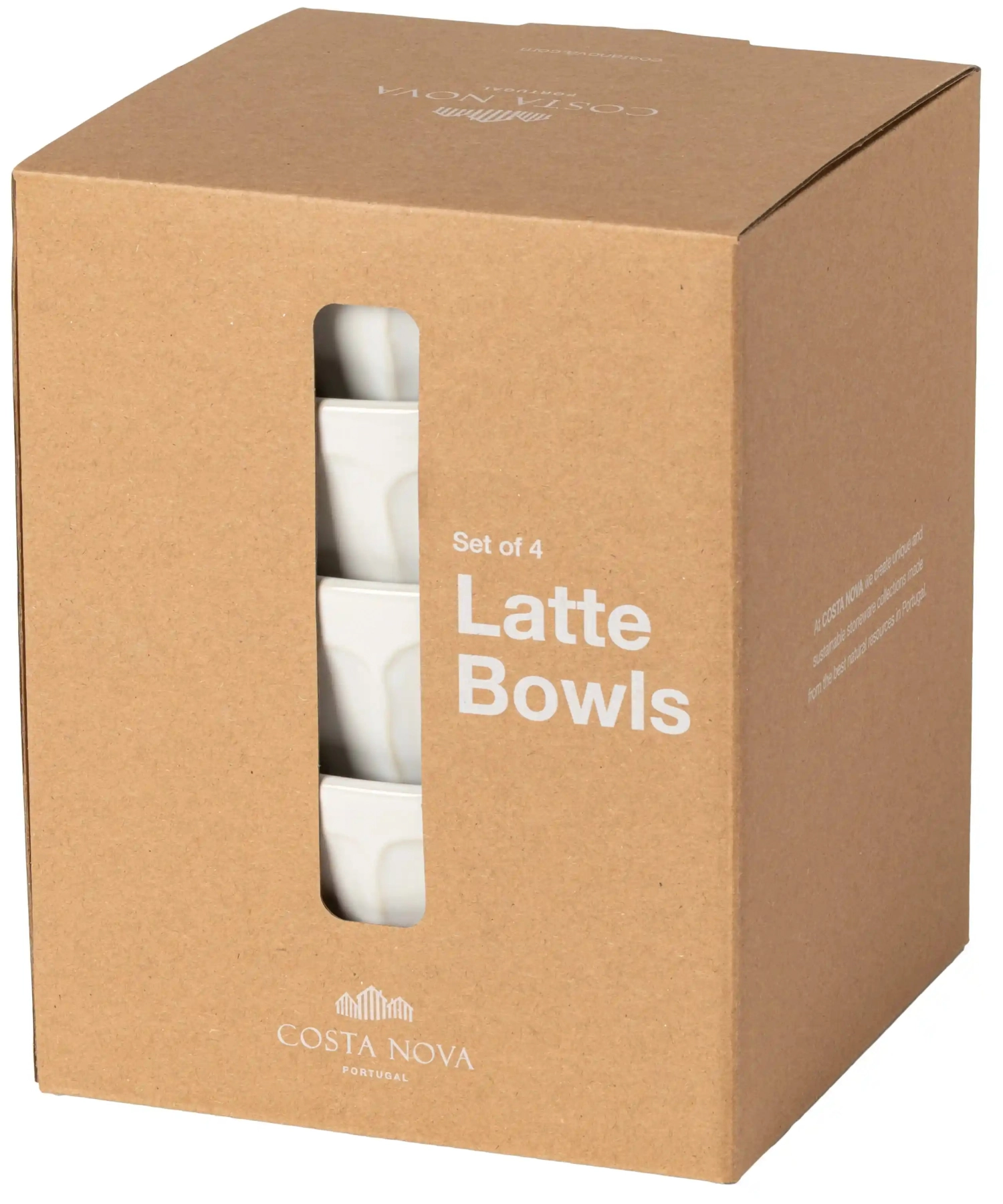 Latte Assiette à bol (lot de 4)