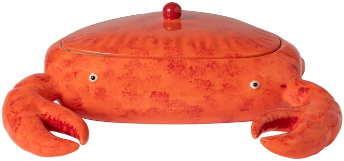 Summer Bliss Servierschale / Centerpiece Krabbe