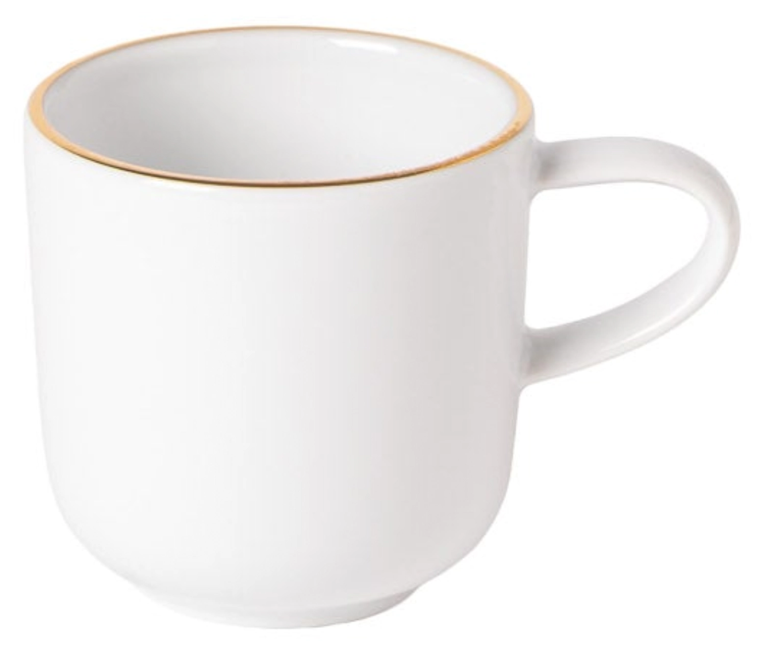 Resonance Tasse à café bord doré