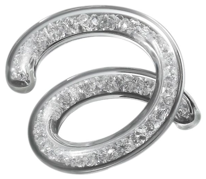 Lot de 2 ronds de serviette Carat