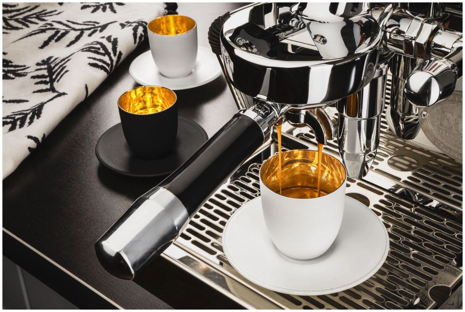 Lot de 2 tasses à espresso Cosmo Gold