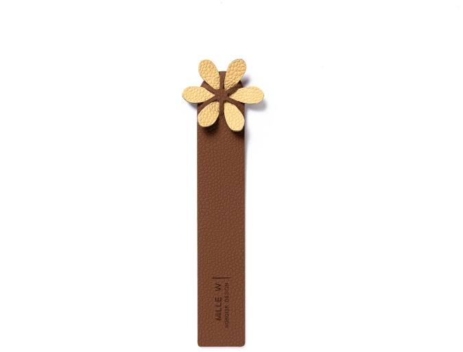 Lesezeichen Classic beige cognac