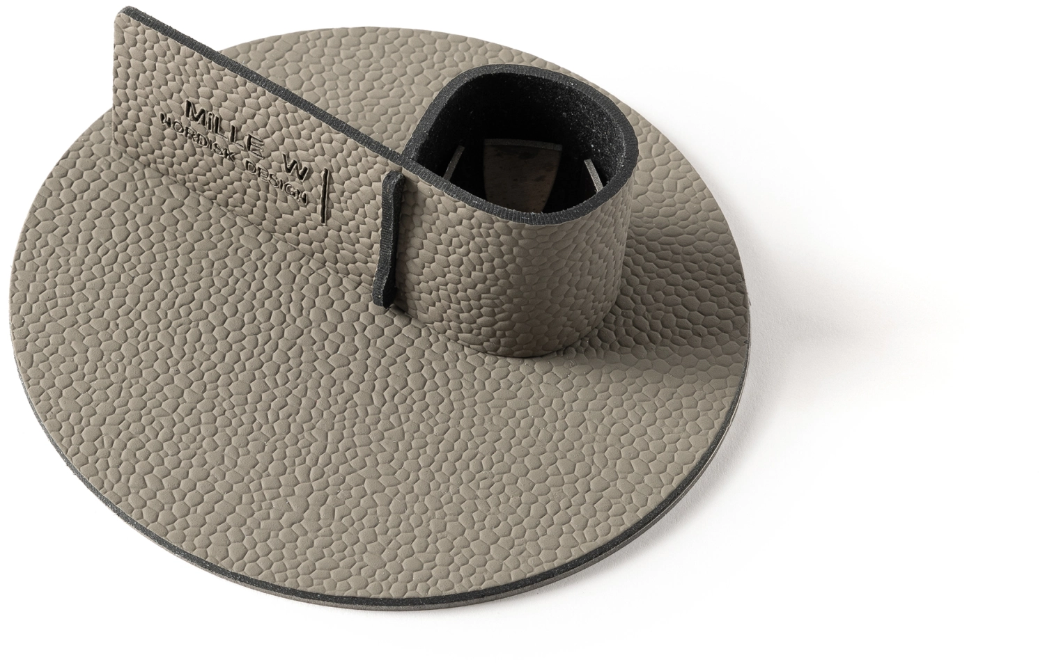 Kerzenhalter Medium grau