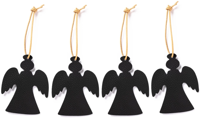 Weihnachtsbaum Schmuck engel schwarz
