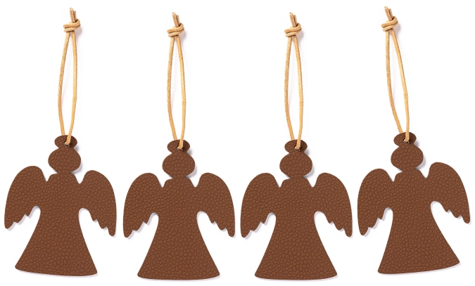 Weihnachtsbaum Schmuck engel cognac