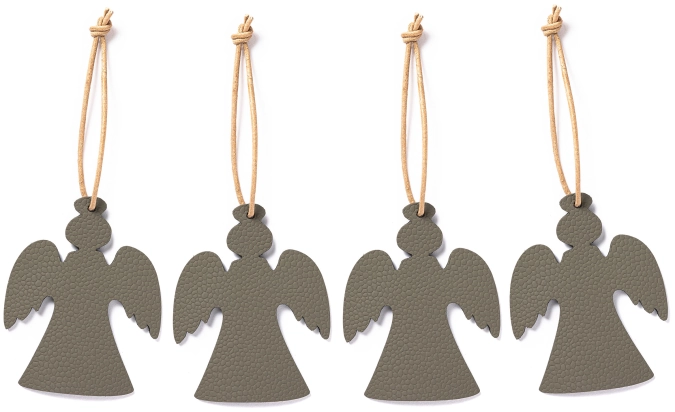 Weihnachtsbaum Schmuck engel grau