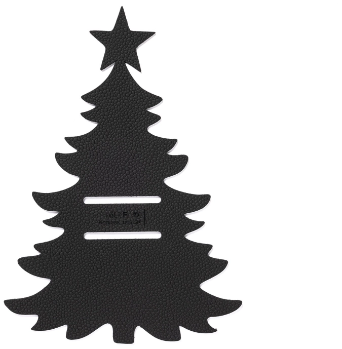 Besteckhalter Weihnachtsbaum schwarz