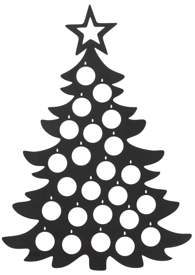 Weihnachtsbaum schwarz