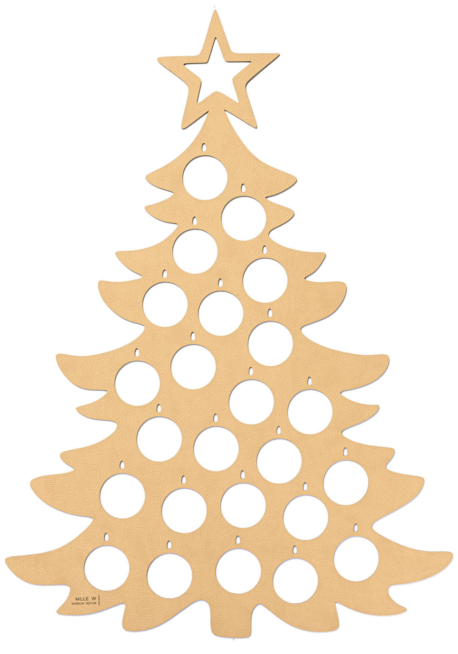 Weihnachtsbaum beige