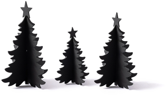 3er Set Weihnachtsbaum