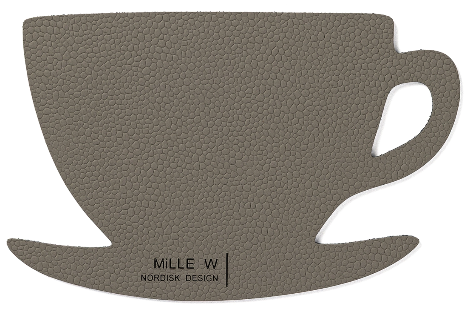 Dessous-de-verre café gris