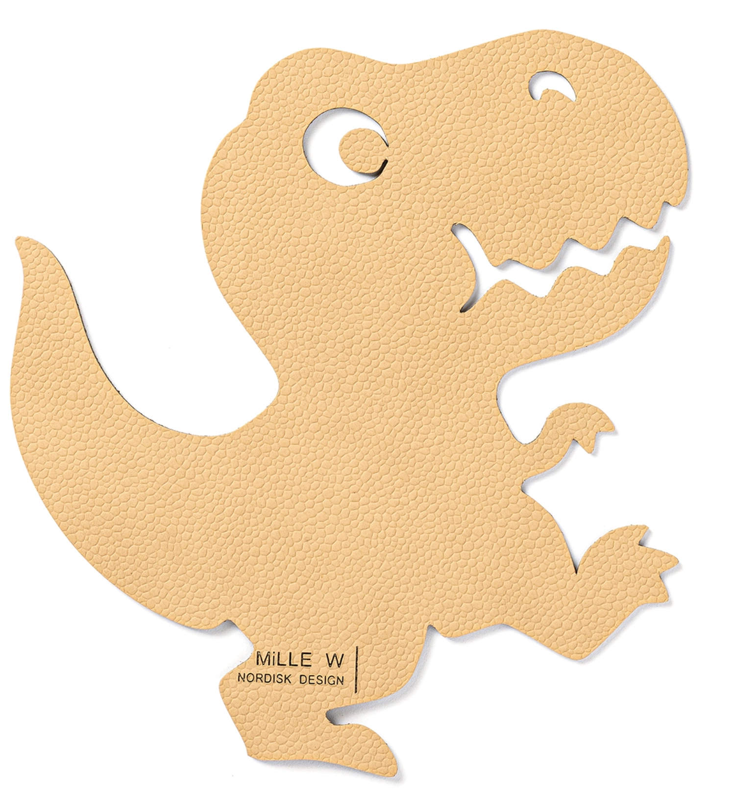 Dessous-de-verre Dinosaure beige