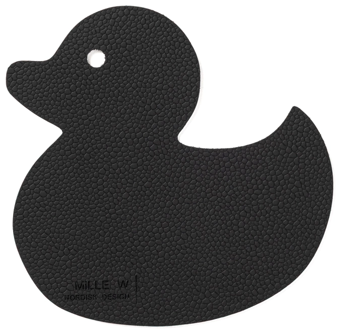 Dessous-de-verre canard noir