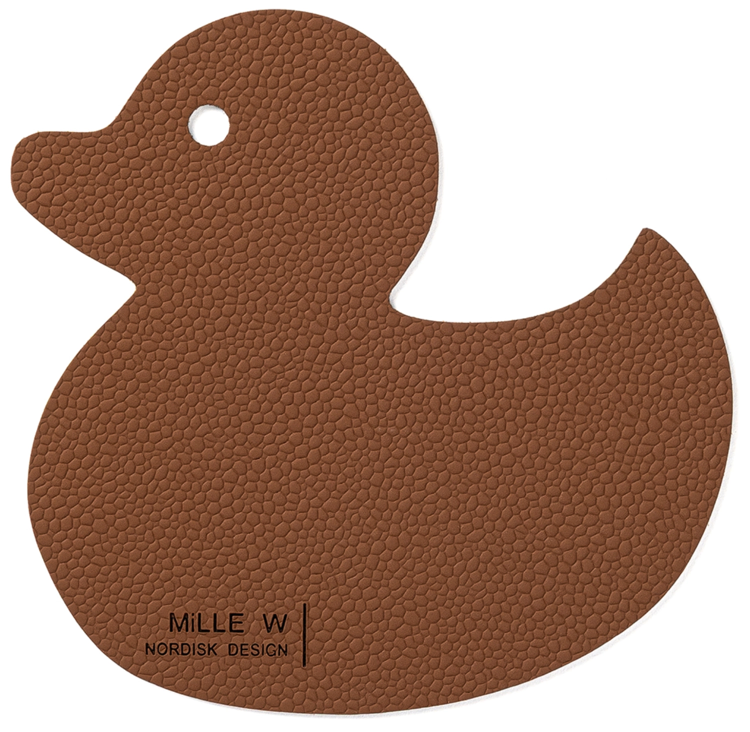 Dessous-de-verre canard cognac