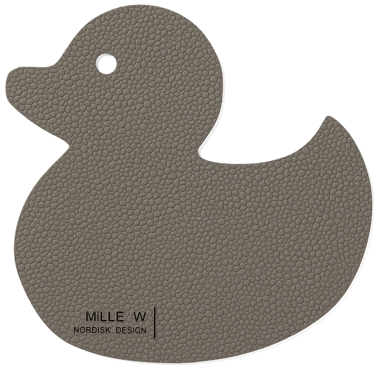 Dessous-de-verre canard gris