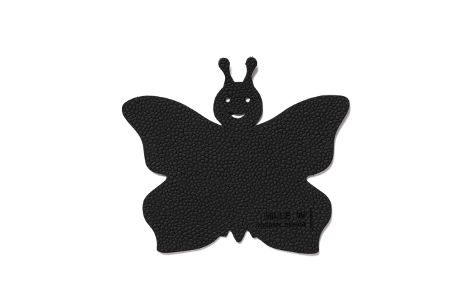 Dessous-de-verre Kids papillon noir