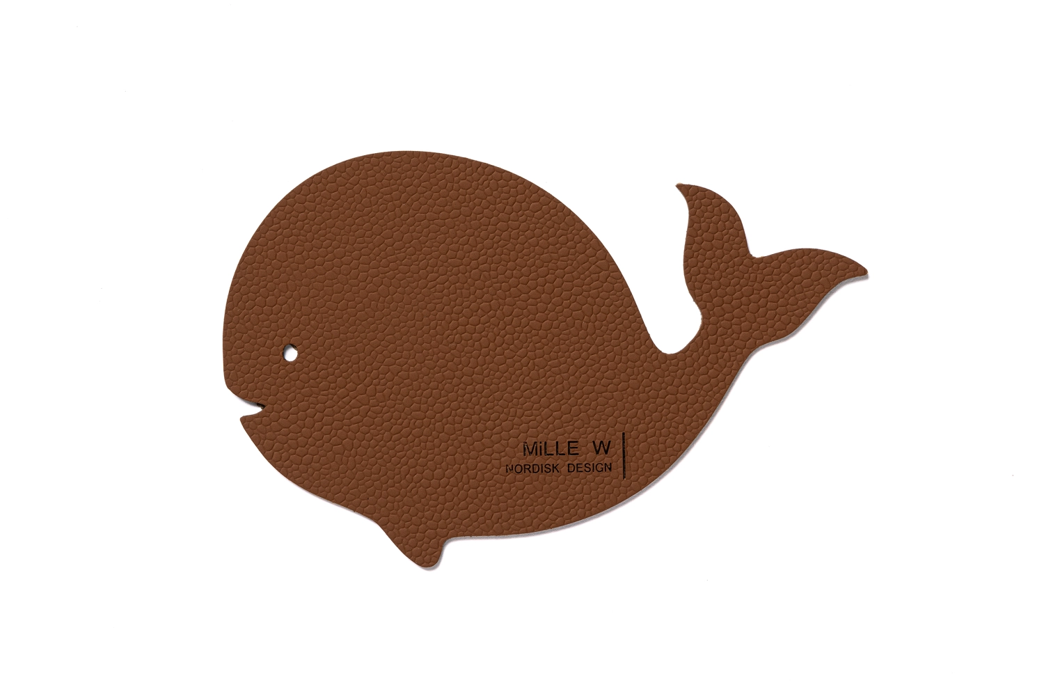 Dessous-de-verre Kids baleine cognac