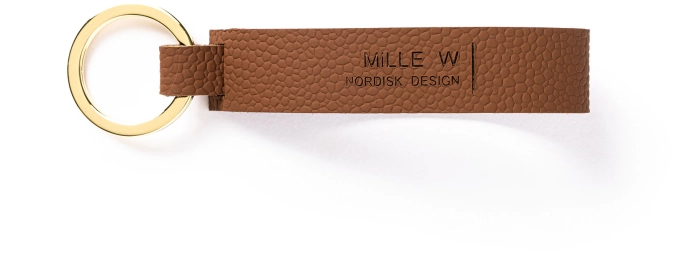 Porte-clés Classic Gold cognac