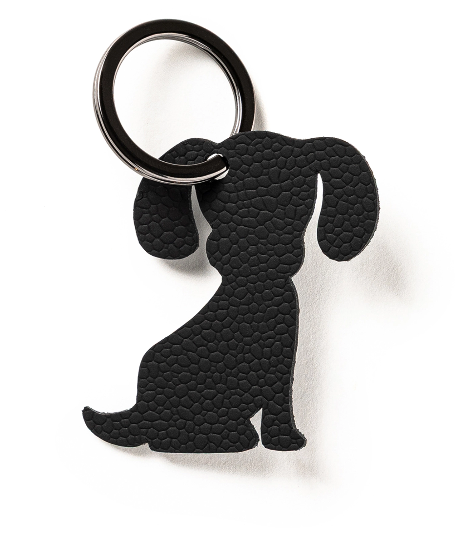 Porte-clés chien noir