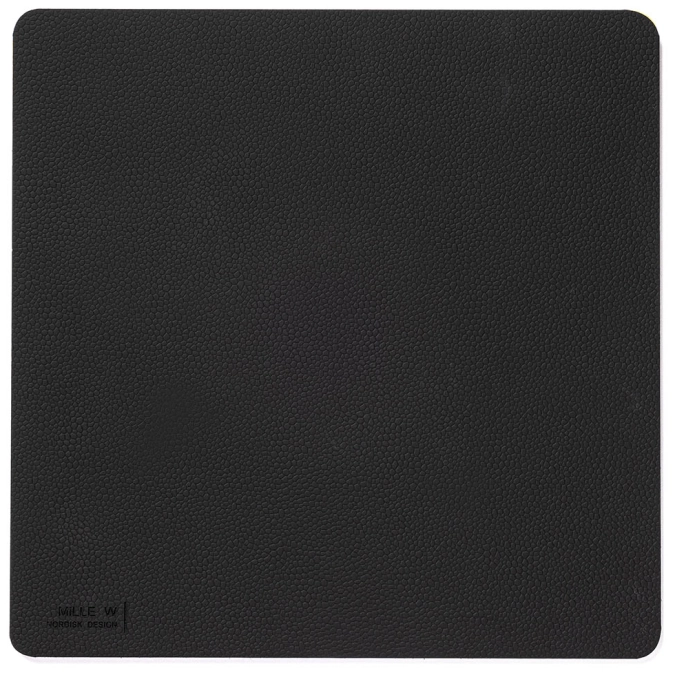Tapis de souris 25 x 25 cm noir
