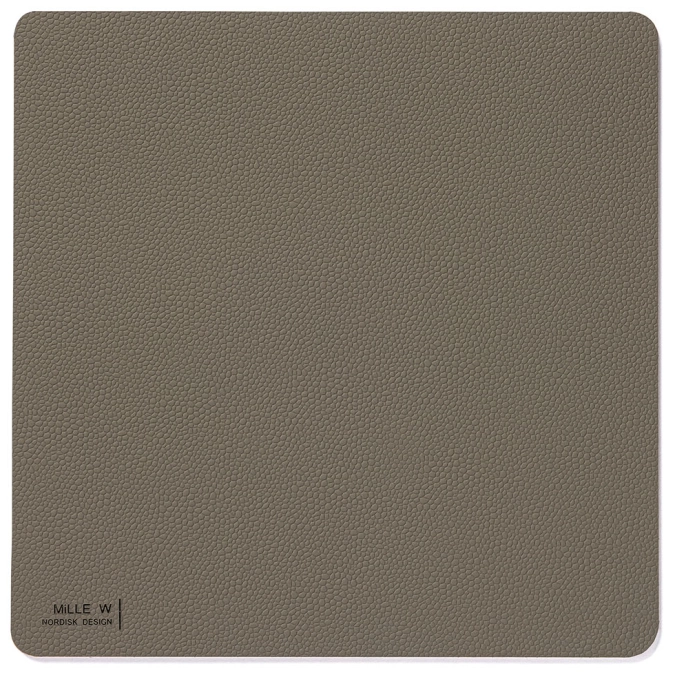Tapis de souris 25 x 25 cm gris