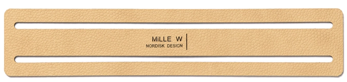 Porte-serviette pique-nique beige
