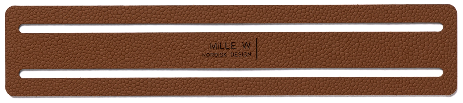 Porte-serviette pique-nique cognac