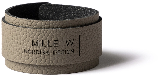 Rond de serviette gris