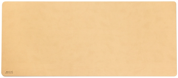 Sous-main 70 x 30 cm beige