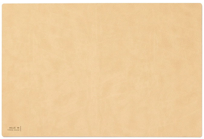 Set de table 45x30 cm rectangulaire beige