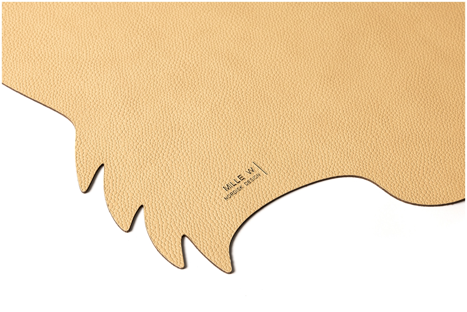 Set de table renard beige